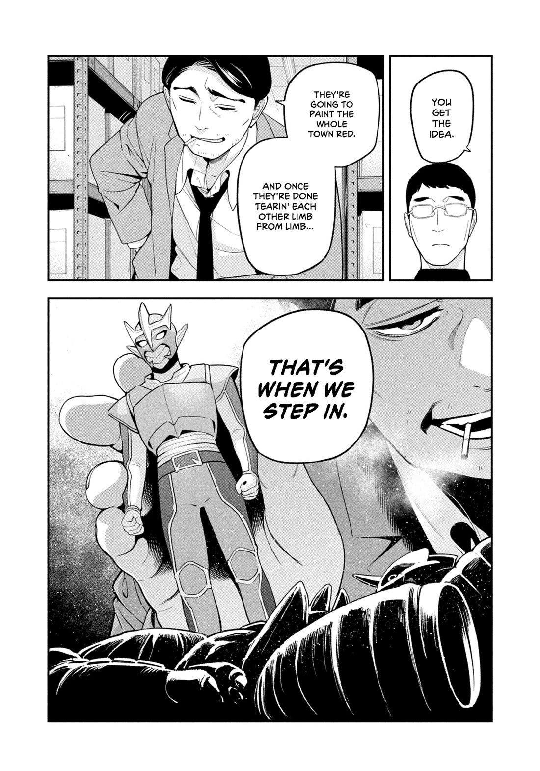 Nighthawk Returns Chapter 29 page 14 - Chapter 29: Eye of the Storm