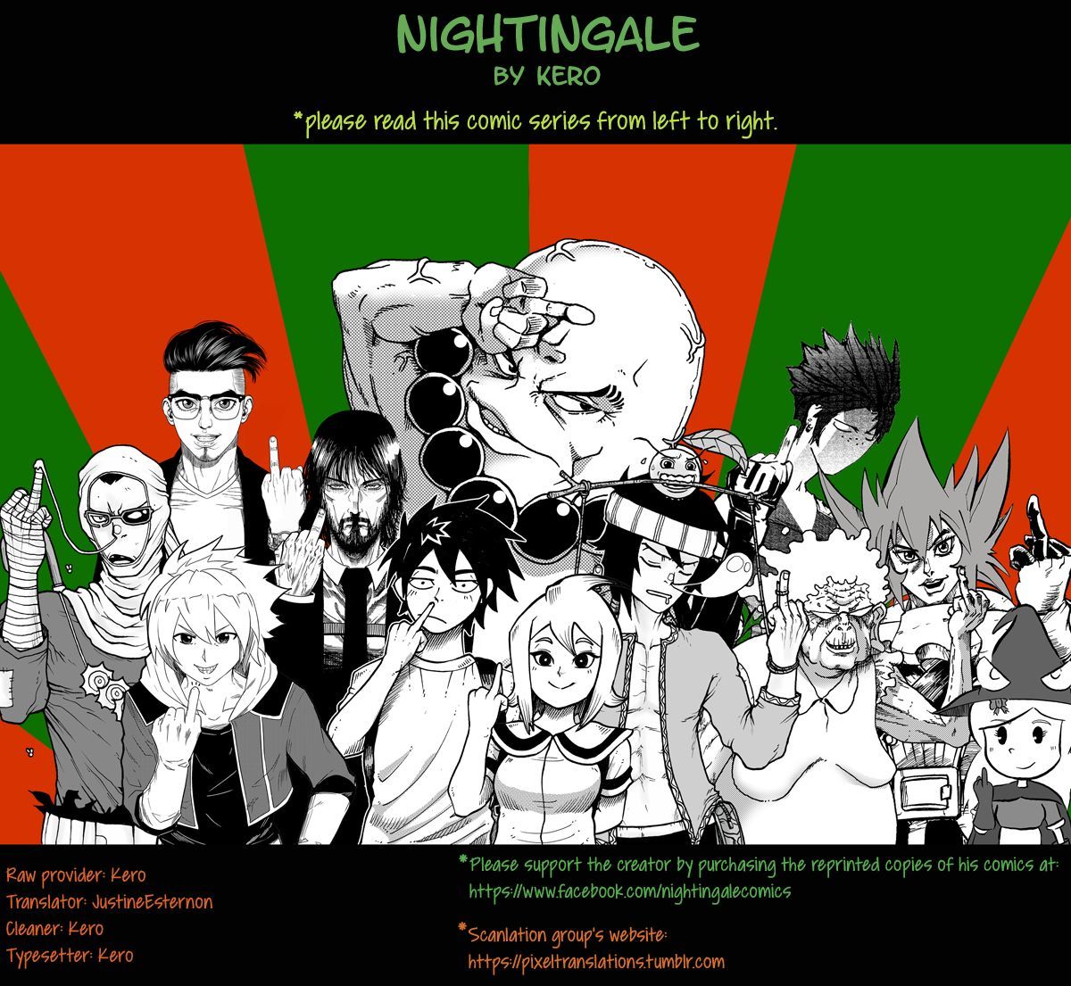 Nightingale no Shigaisen Chapter 8 page 1 - Chapter 8 : The Red Button