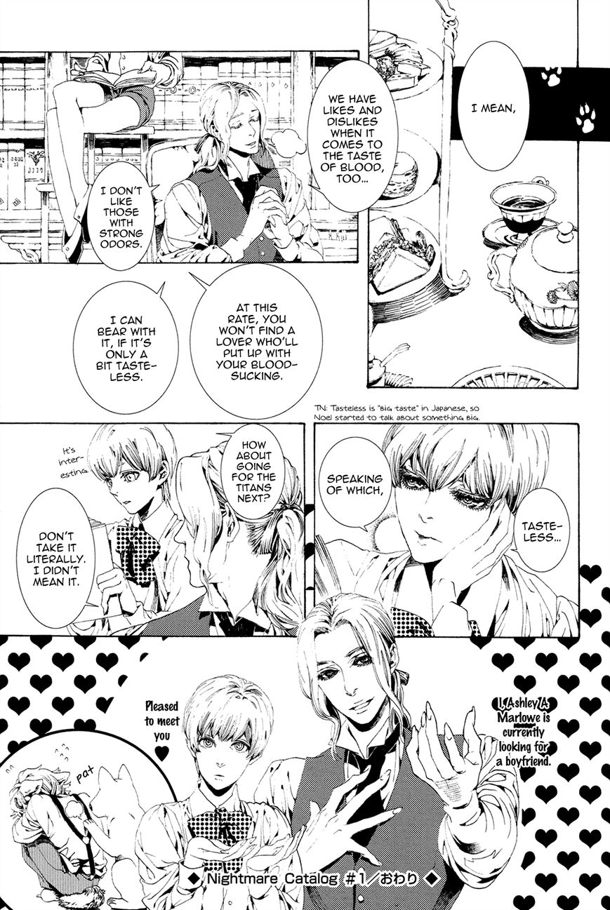 Nightmare Catalog Chapter 1 page 18 - Chapter 1