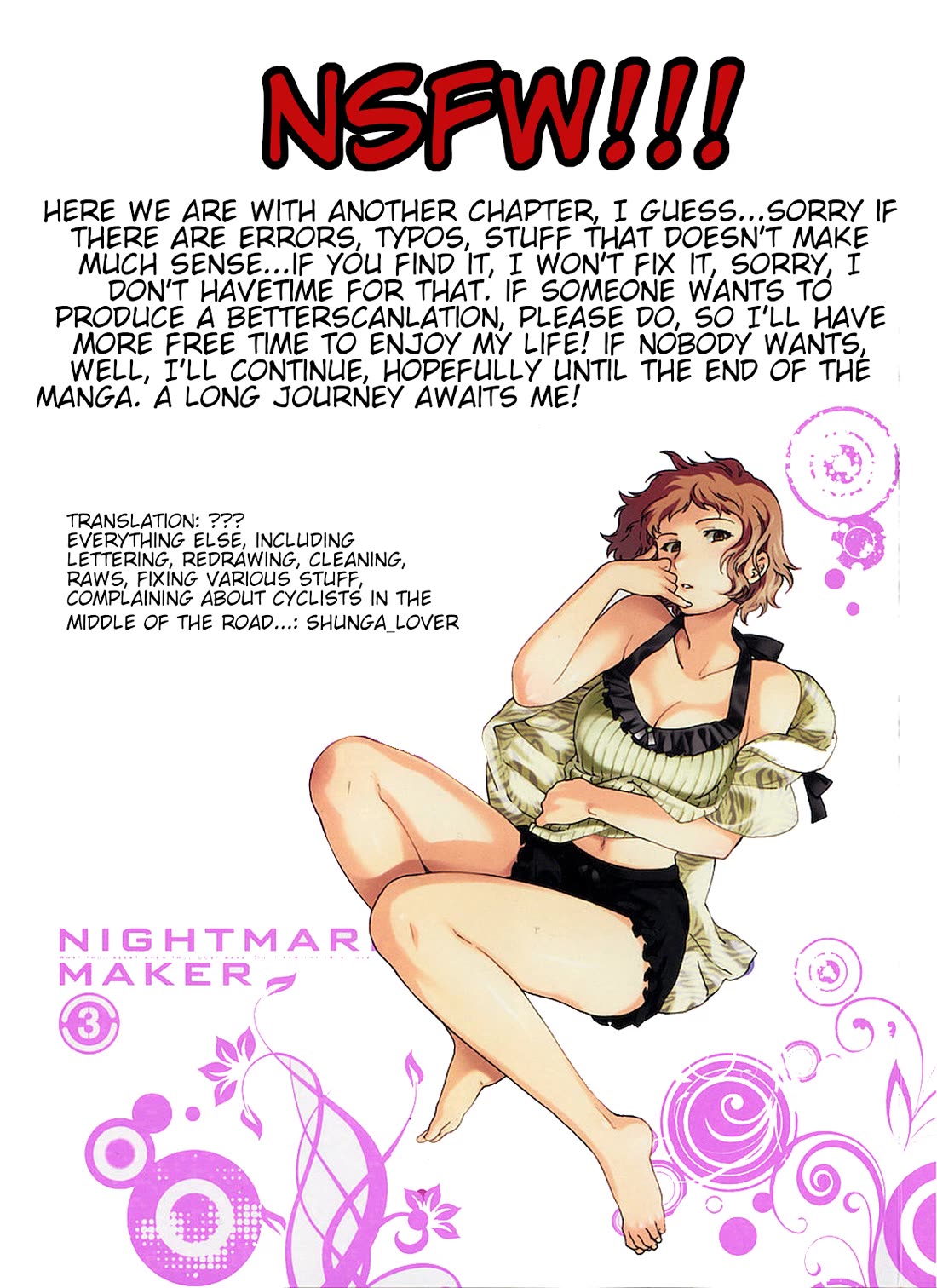 Nightmare Maker Chapter 15.5 page 1 - Chapter 15.5: Extra night: Cherry Dreamer