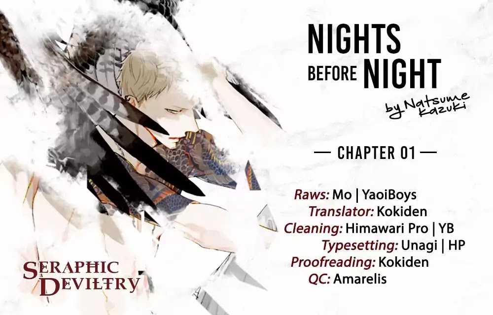 Nights Before Night Chapter 1 page 1 - Chapter 1