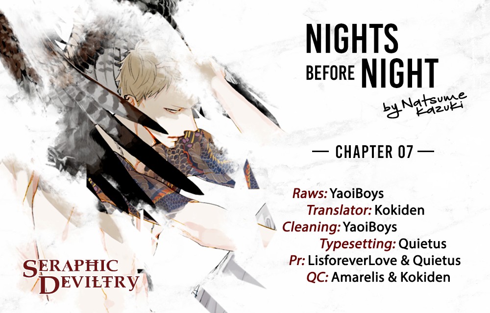 Nights Before Night Chapter 7 page 1 - Chapter 7