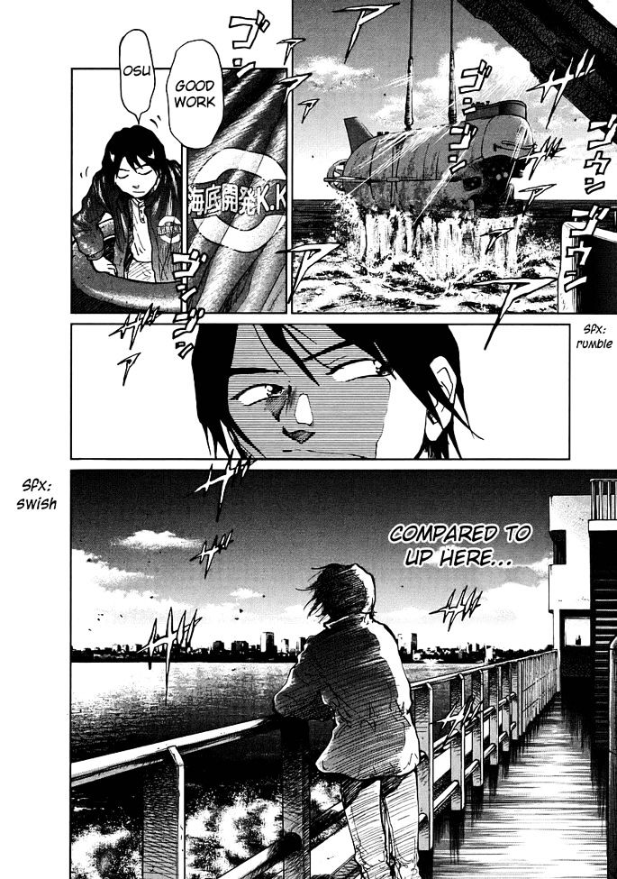 Nihon Chinbotsu Chapter 1 page 14 - Chapter 1: The Underground Tornado 1