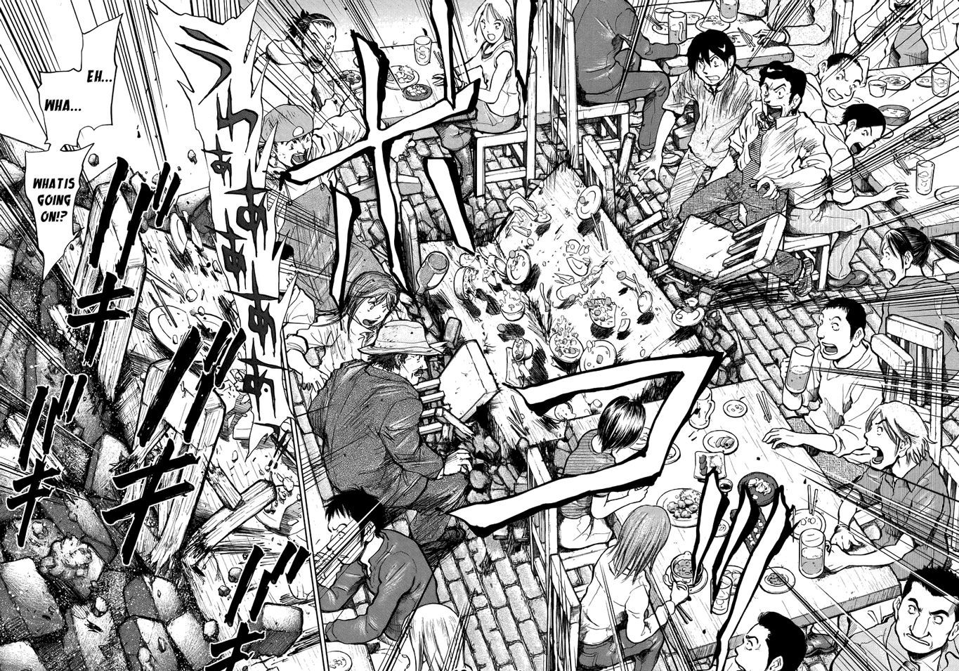 Nihon Chinbotsu Chapter 1 page 50 - Chapter 1: The Underground Tornado 1
