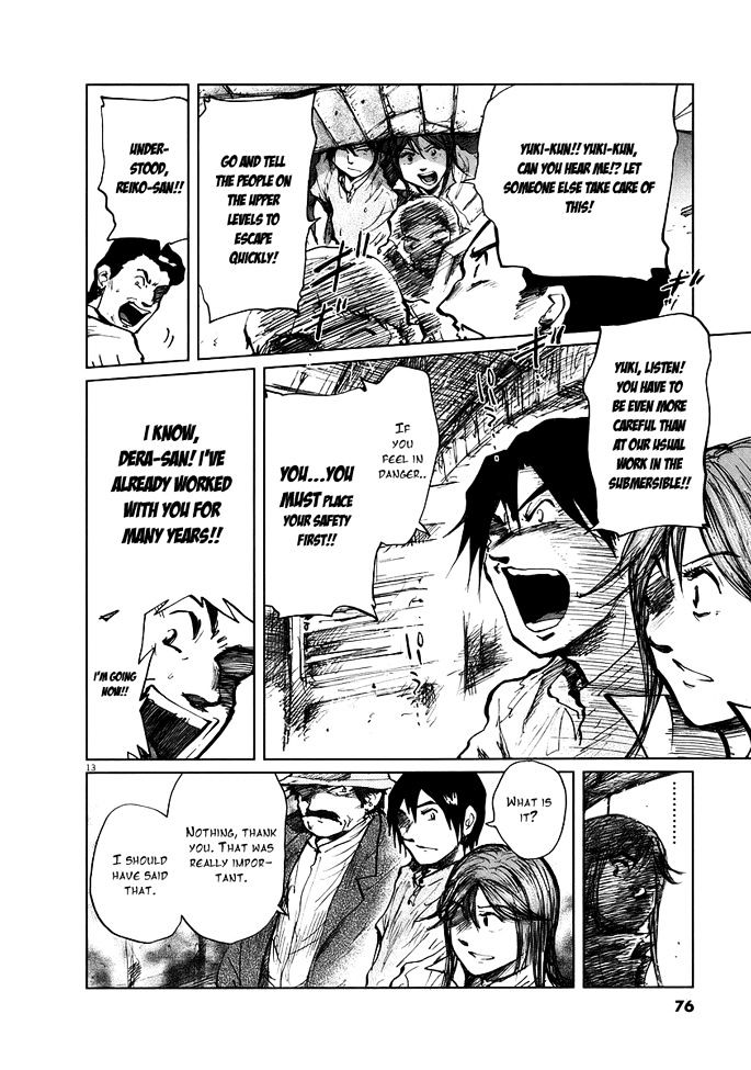Nihon Chinbotsu Chapter 2 page 14 - Chapter 2: The Underground Tornado 2