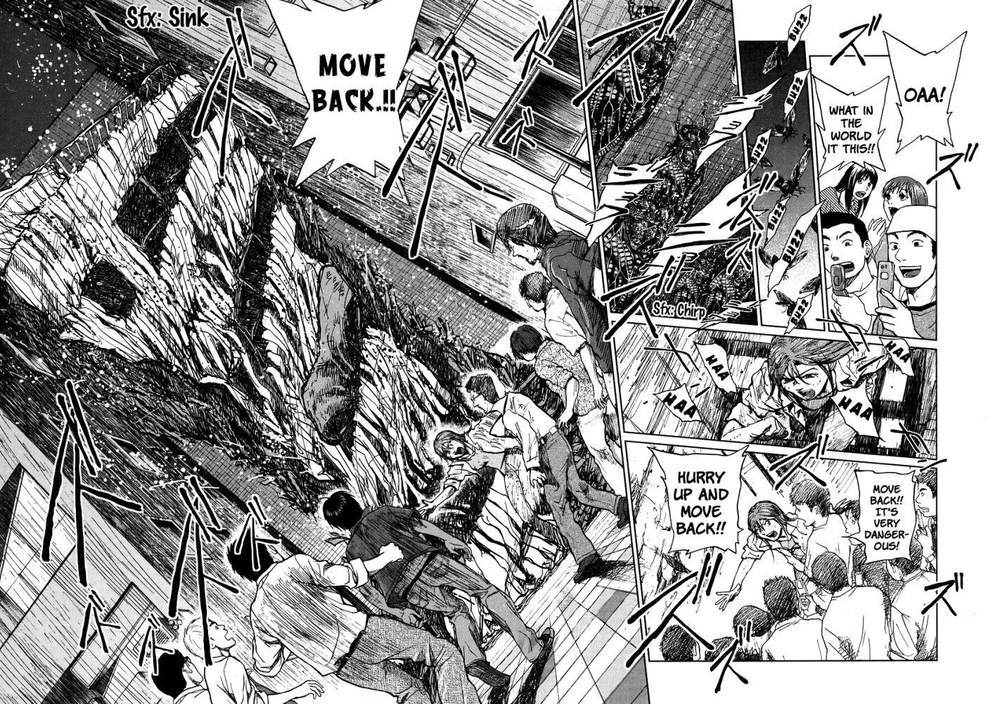 Nihon Chinbotsu Chapter 5 page 5 - Chapter 5: The Underground Tornado 5