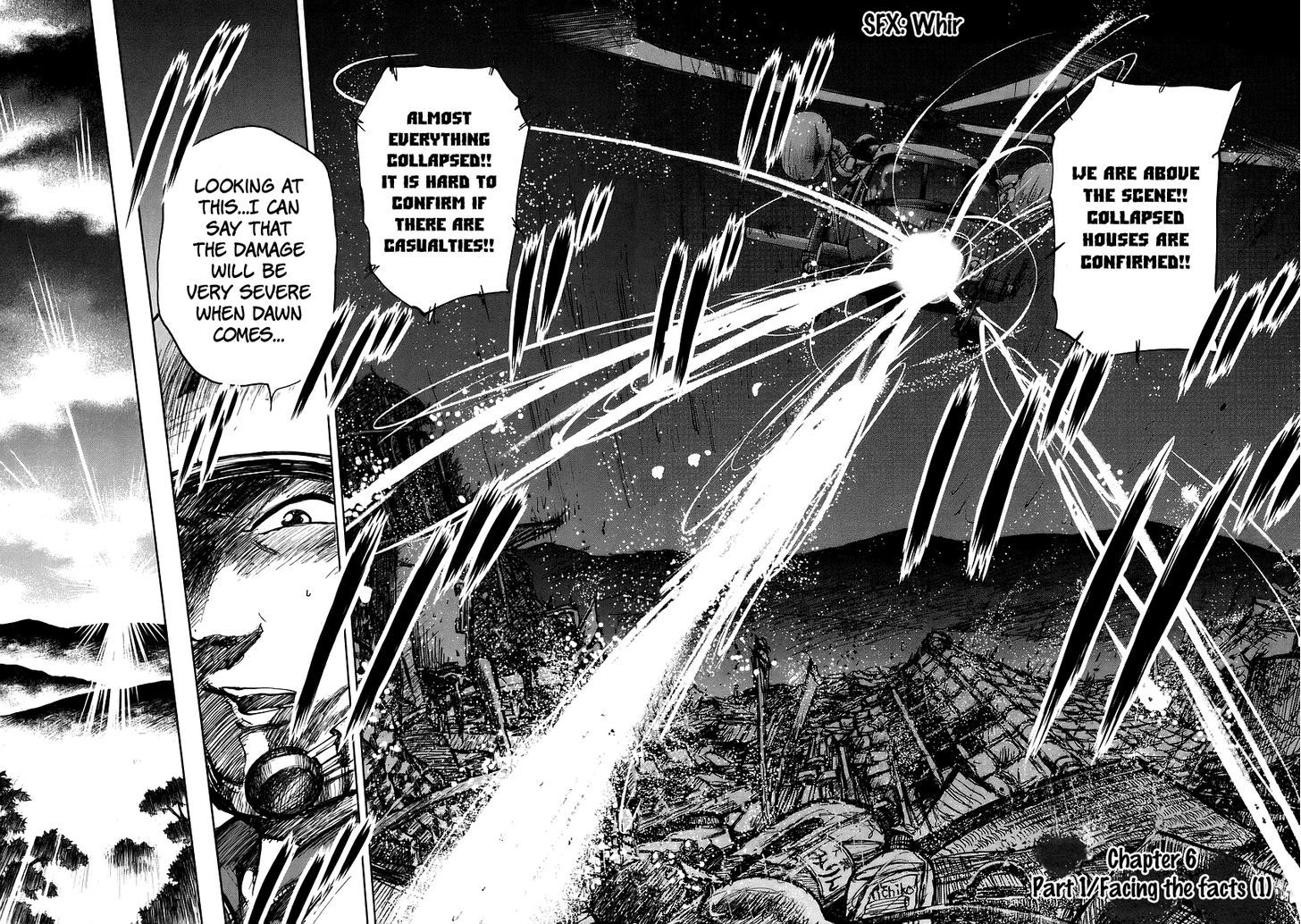 Nihon Chinbotsu Chapter 6 page 6 - Chapter 6: Part 1/Facing the Facts (1)
