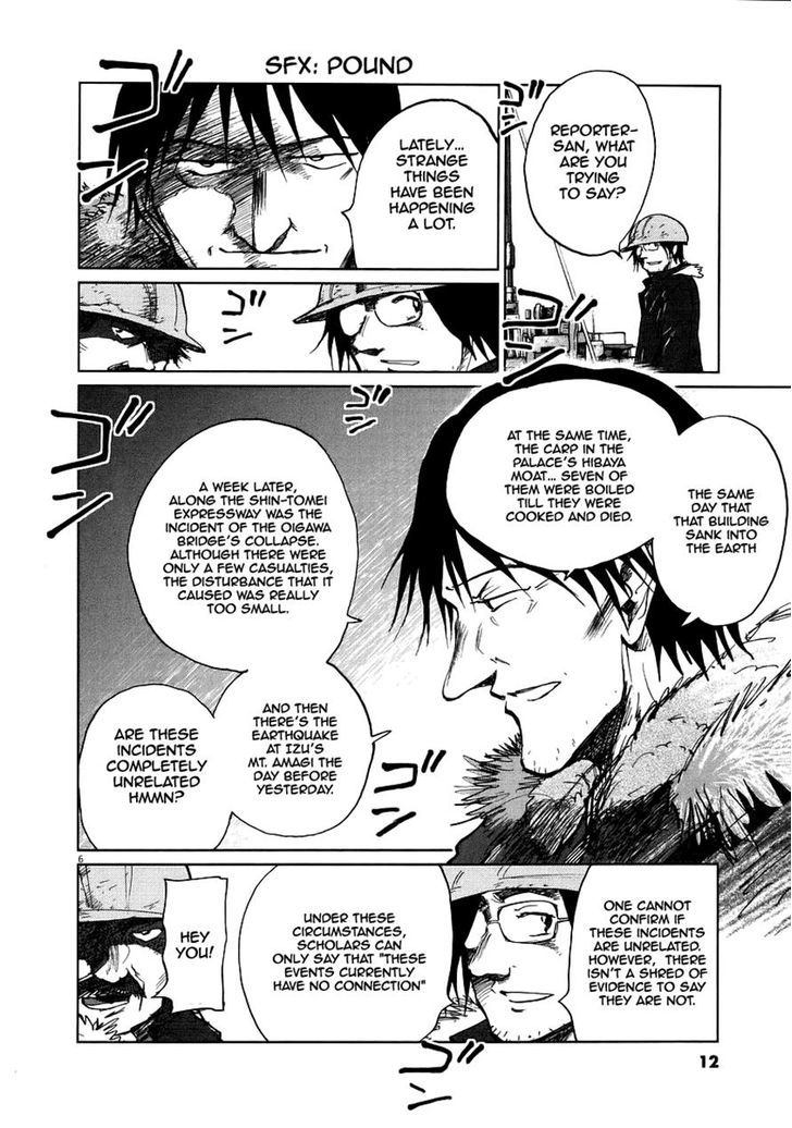 Nihon Chinbotsu Chapter 8 page 12 - Chapter 8: Part 2 / Onodera Toshio (1)