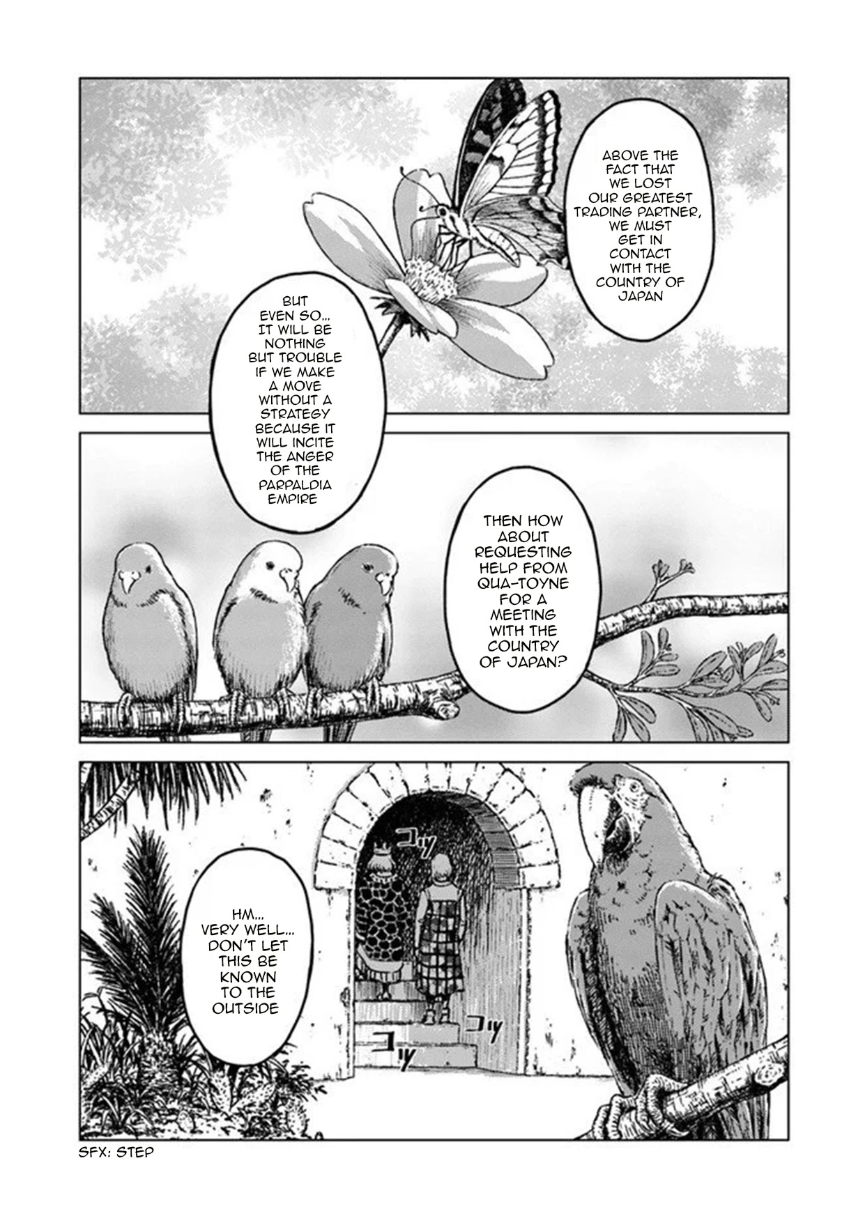 Nihonkoku Shoukan Chapter 17 page 7 - Chapter 17: Louria's Defeat