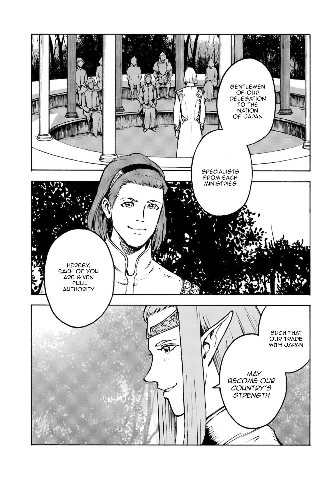 Nihonkoku Shoukan Chapter 2 page 2 - Chapter 2: The Delegation