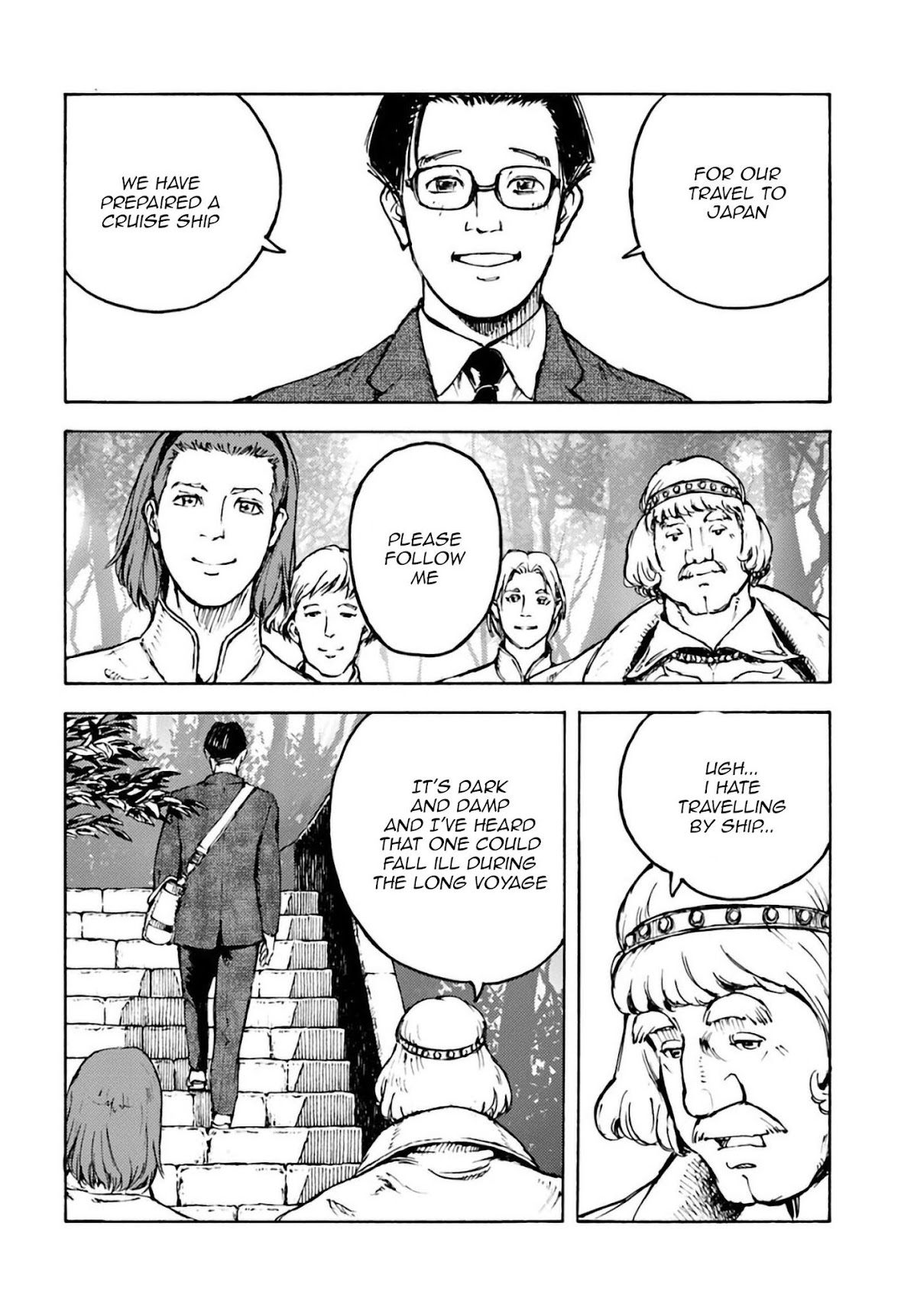 Nihonkoku Shoukan Chapter 2 page 4 - Chapter 2: The Delegation