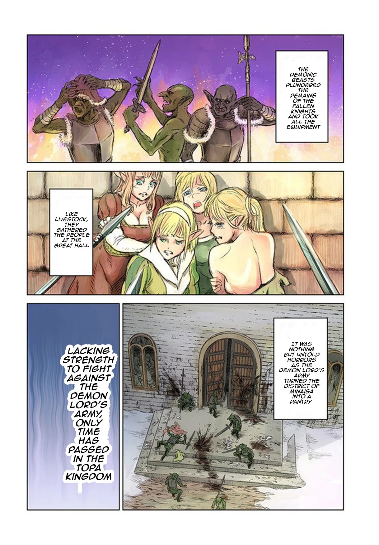 Nihonkoku Shoukan Chapter 21 page 4 - Chapter 21: Fenn's Open Sea Battle