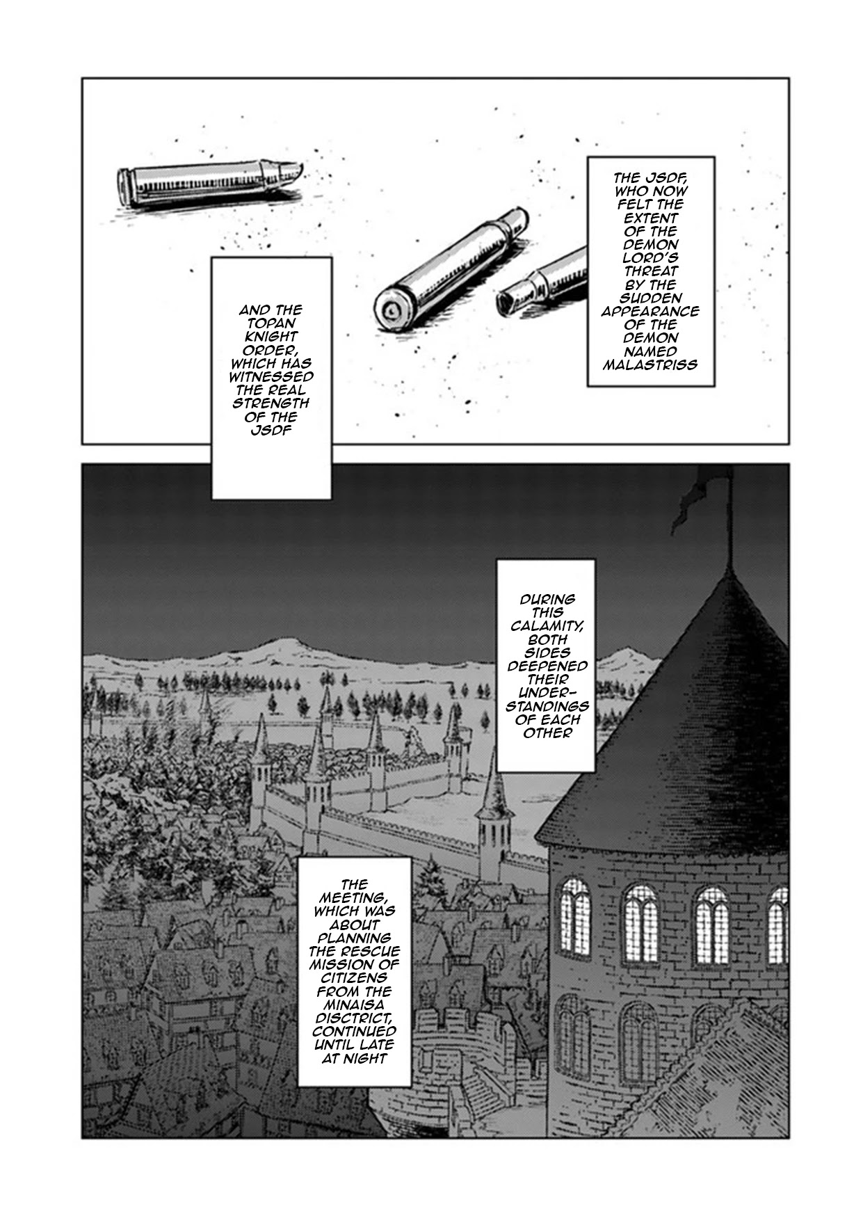 Nihonkoku Shoukan Chapter 22 page 16 - Chapter 22: Vanguard Platoon, Moving In!