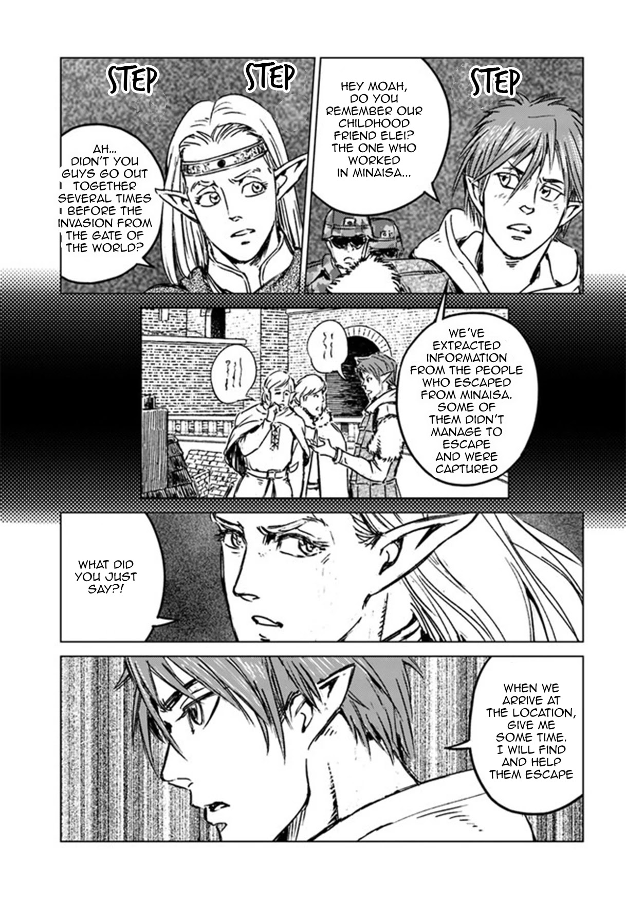 Nihonkoku Shoukan Chapter 22 page 22 - Chapter 22: Vanguard Platoon, Moving In!