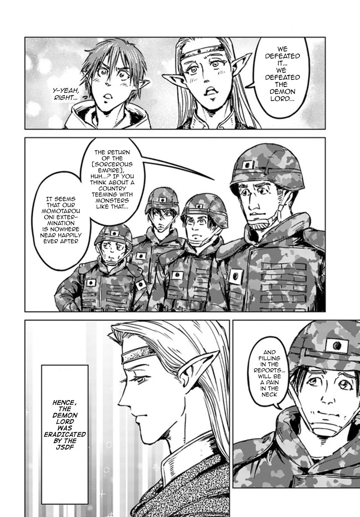 Nihonkoku Shoukan Chapter 25 page 27 - Chapter 25: Demon Lord Extermination