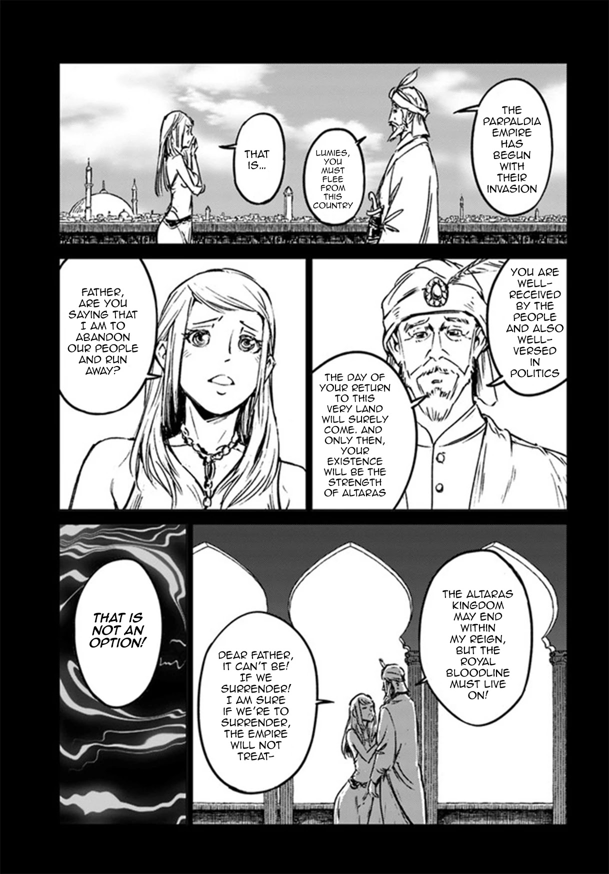 Nihonkoku Shoukan Chapter 26 page 5 - Chapter 26: Altaras' Destruction