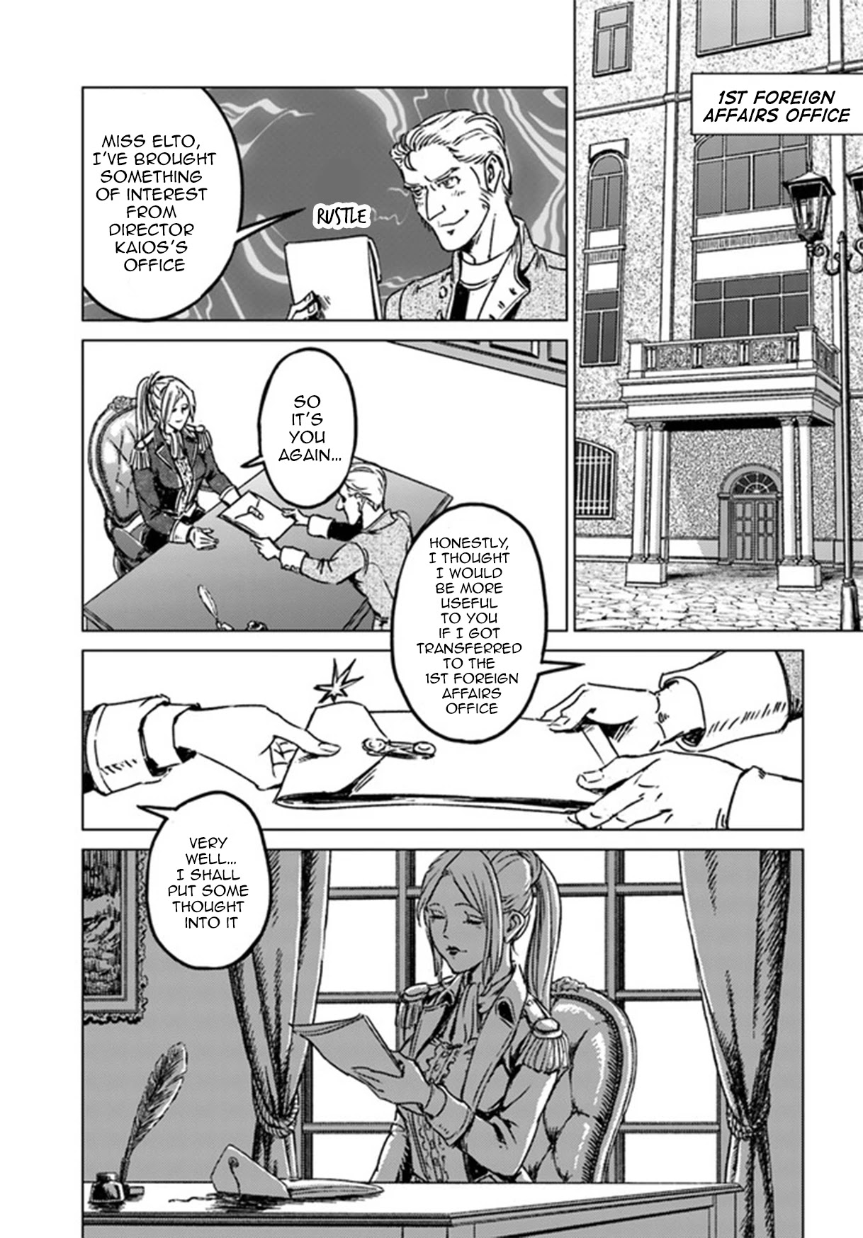 Nihonkoku Shoukan Chapter 29 page 2 - Chapter 29: Imperial Conference