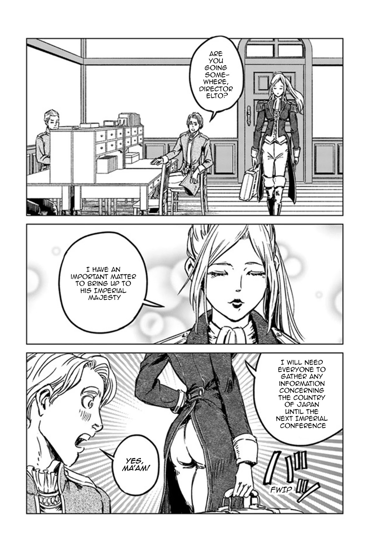 Nihonkoku Shoukan Chapter 29 page 4 - Chapter 29: Imperial Conference