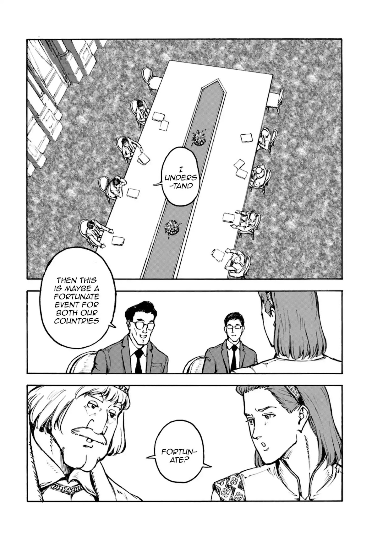 Nihonkoku Shoukan Chapter 3 page 12 - Chapter 3: Establishing Diplomacy