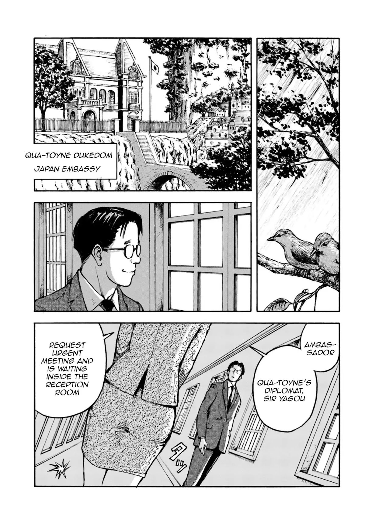 Nihonkoku Shoukan Chapter 3 page 17 - Chapter 3: Establishing Diplomacy