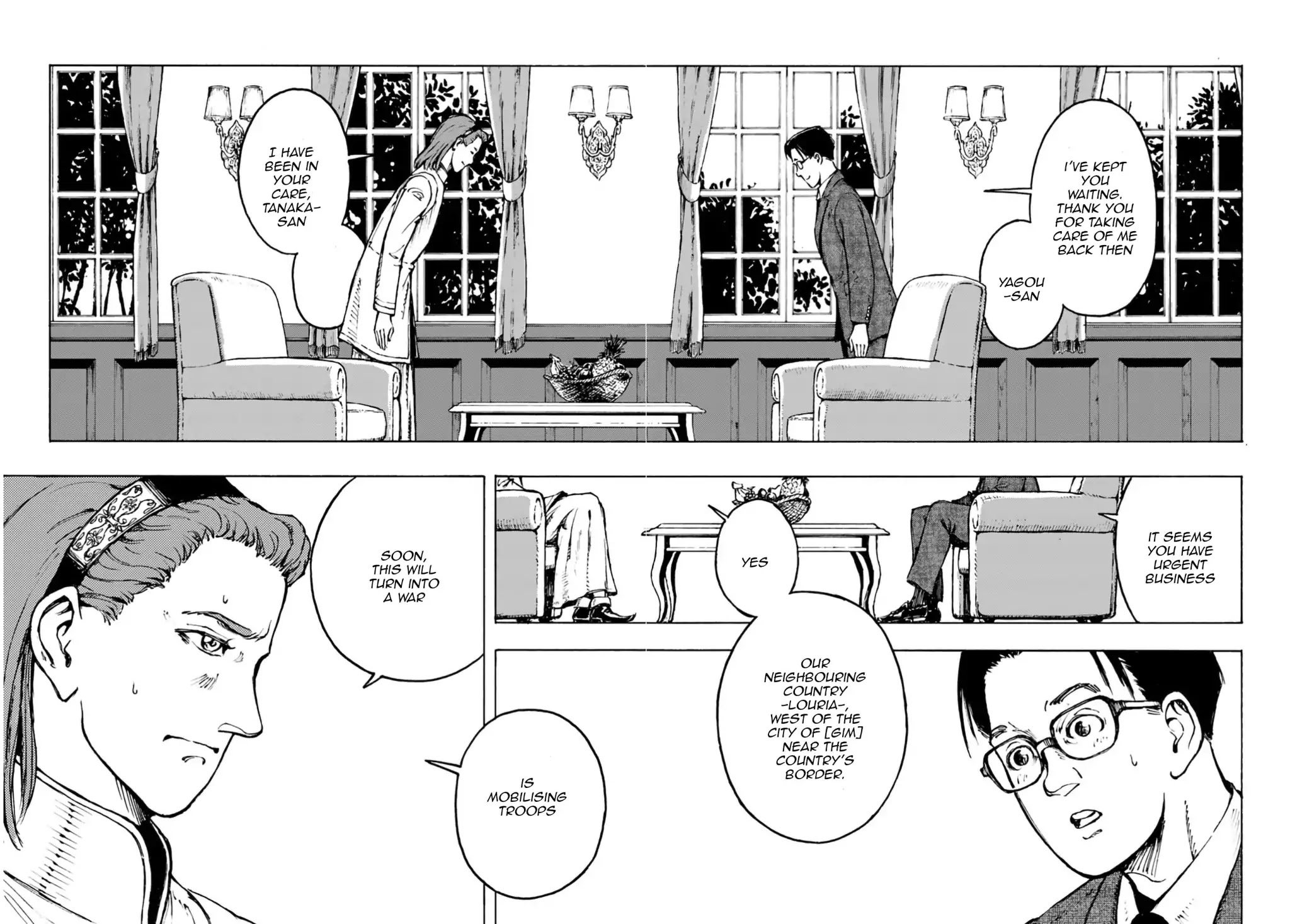 Nihonkoku Shoukan Chapter 3 page 18 - Chapter 3: Establishing Diplomacy