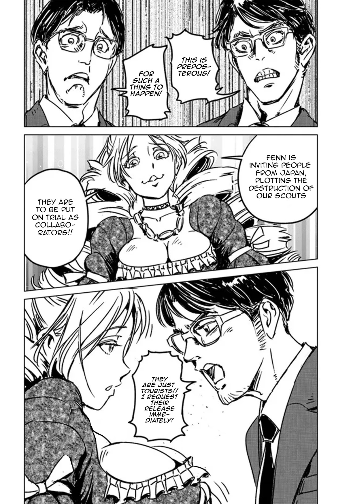 Nihonkoku Shoukan Chapter 31 page 13 - Chapter 31: The Japanese Massacre