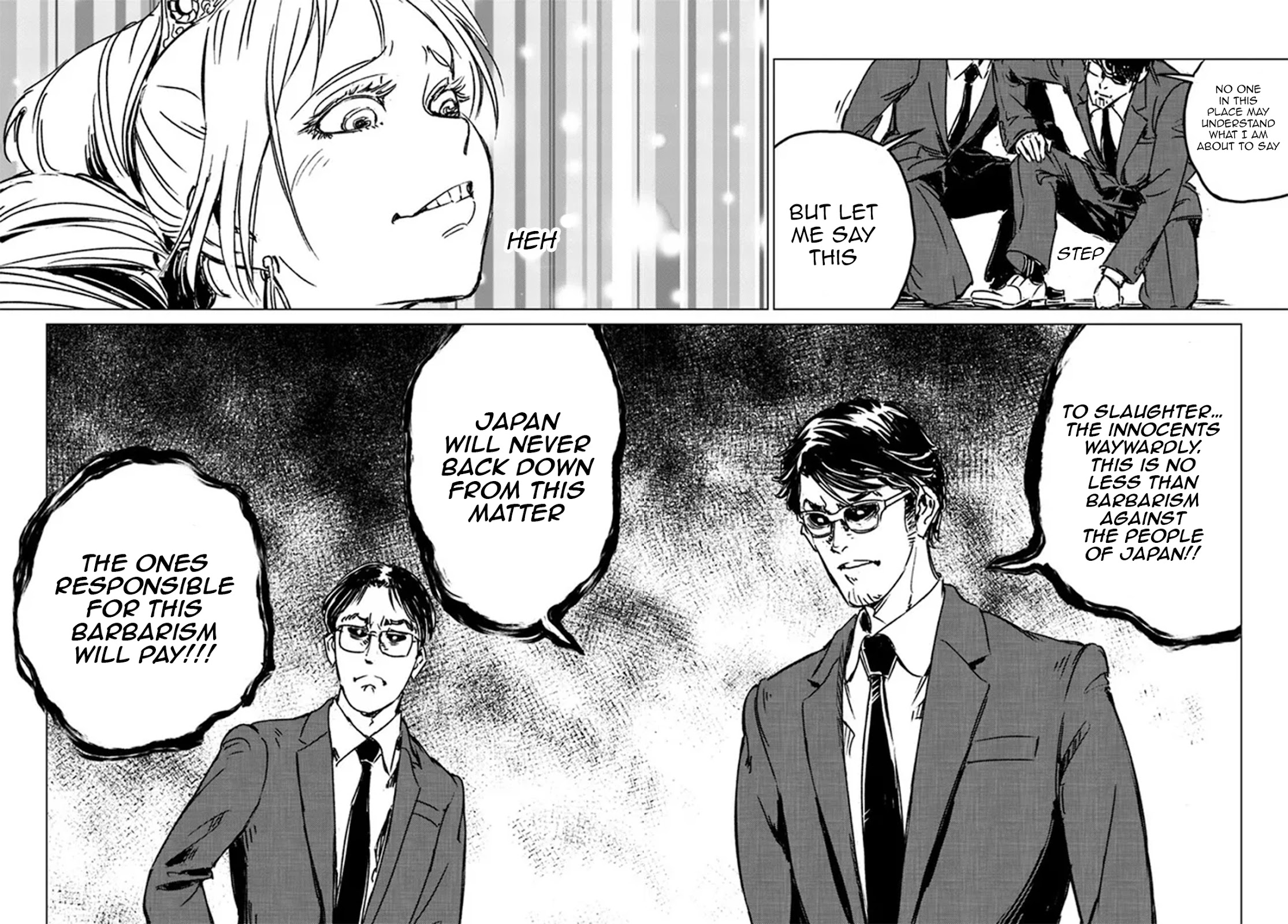 Nihonkoku Shoukan Chapter 31 page 21 - Chapter 31: The Japanese Massacre
