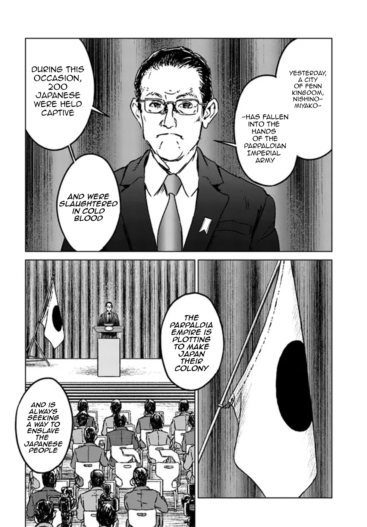 Nihonkoku Shoukan Chapter 31 page 26 - Chapter 31: The Japanese Massacre