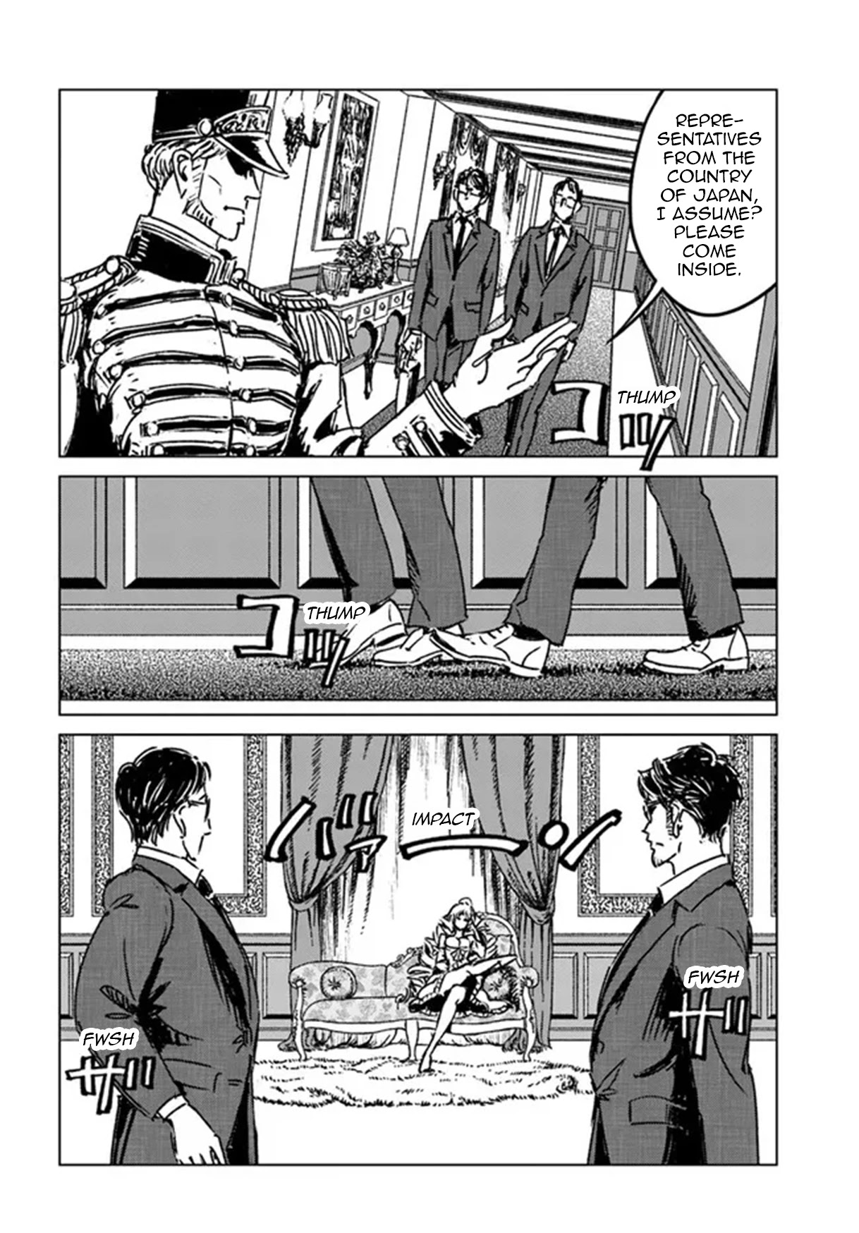 Nihonkoku Shoukan Chapter 31 page 6 - Chapter 31: The Japanese Massacre