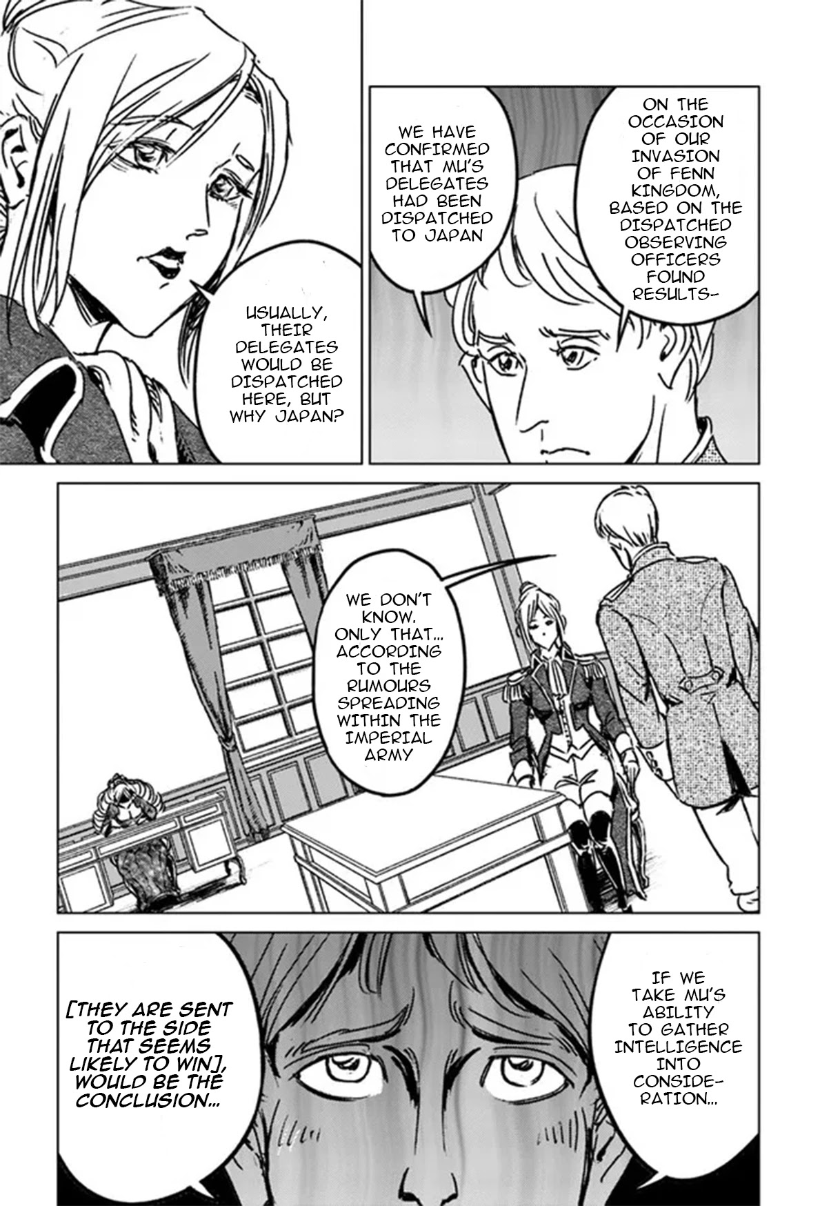 Nihonkoku Shoukan Chapter 32 page 15 - Chapter 32: Ultimatum
