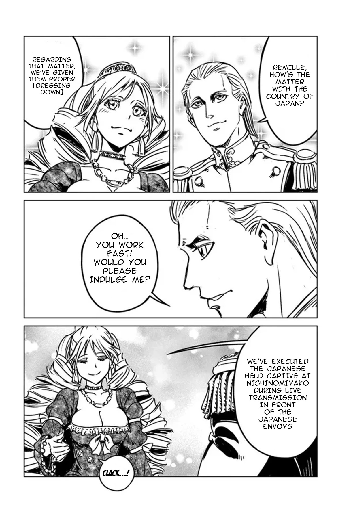 Nihonkoku Shoukan Chapter 32 page 3 - Chapter 32: Ultimatum