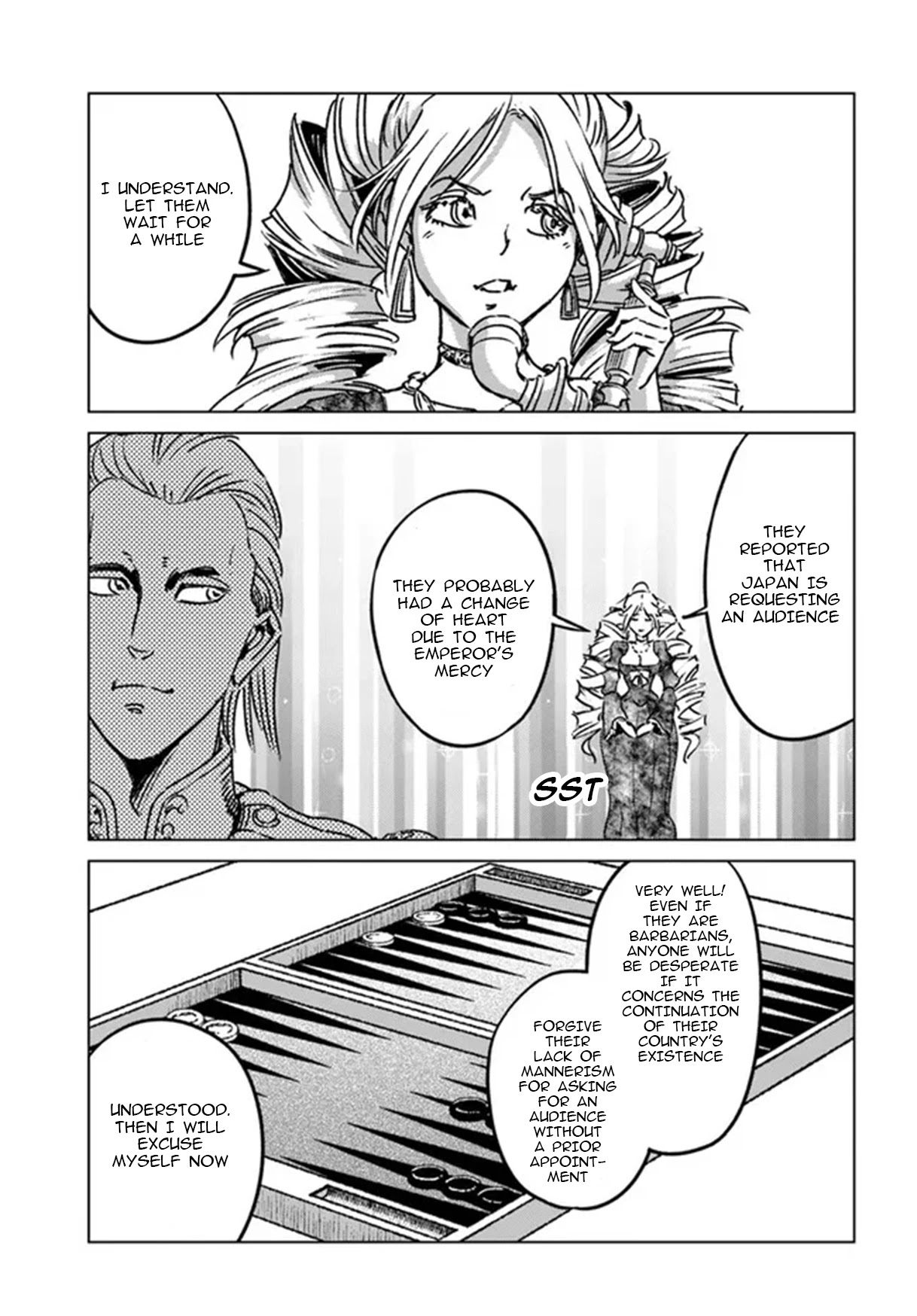 Nihonkoku Shoukan Chapter 32 page 6 - Chapter 32: Ultimatum