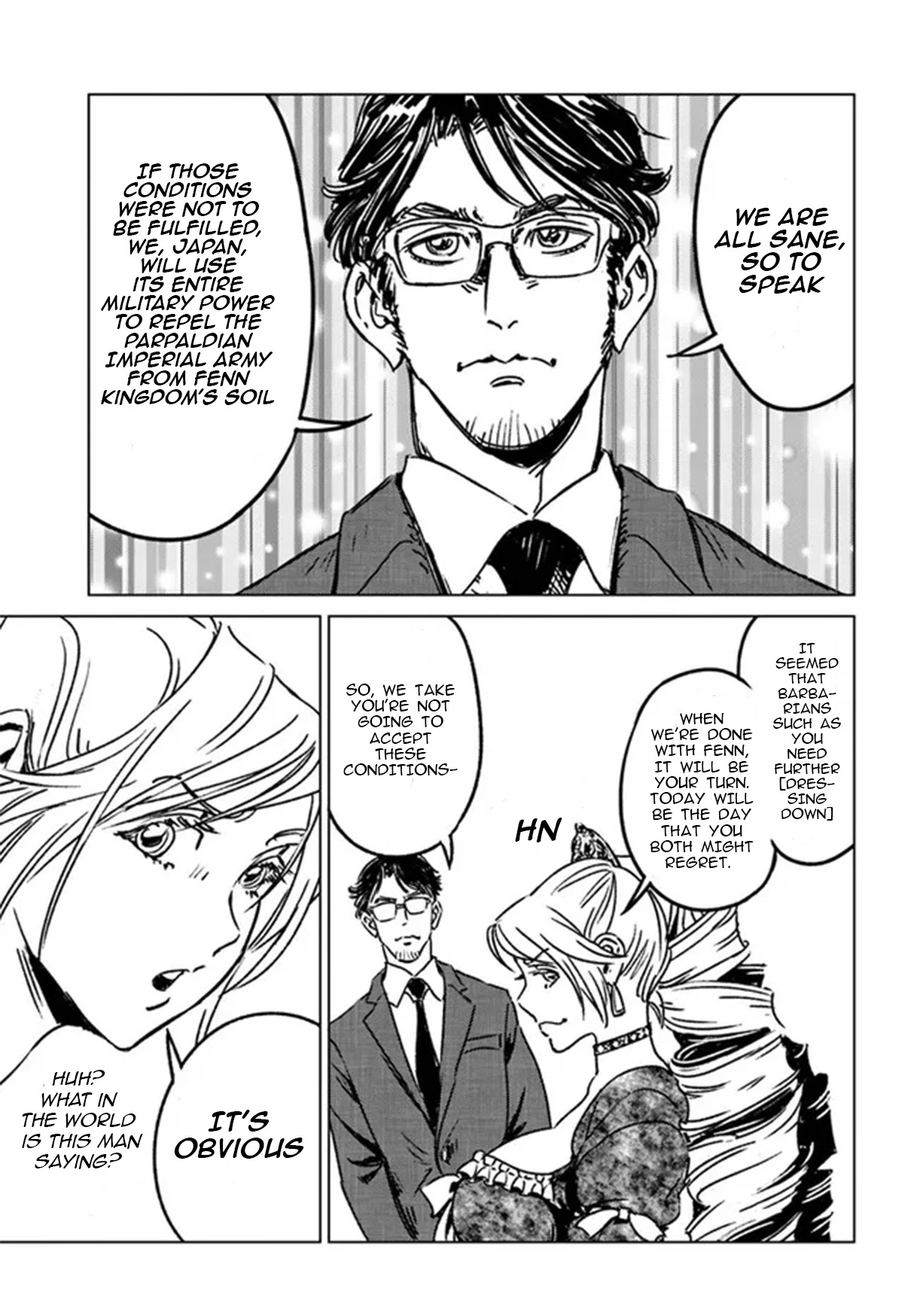 Nihonkoku Shoukan Chapter 32 page 8 - Chapter 32: Ultimatum
