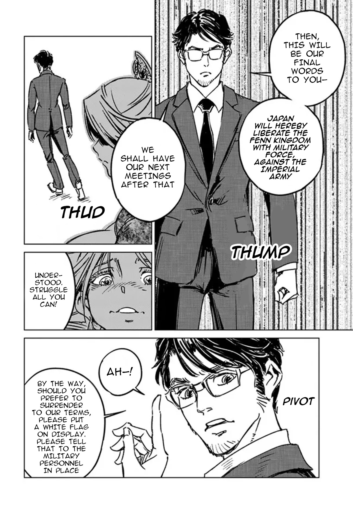 Nihonkoku Shoukan Chapter 32 page 9 - Chapter 32: Ultimatum