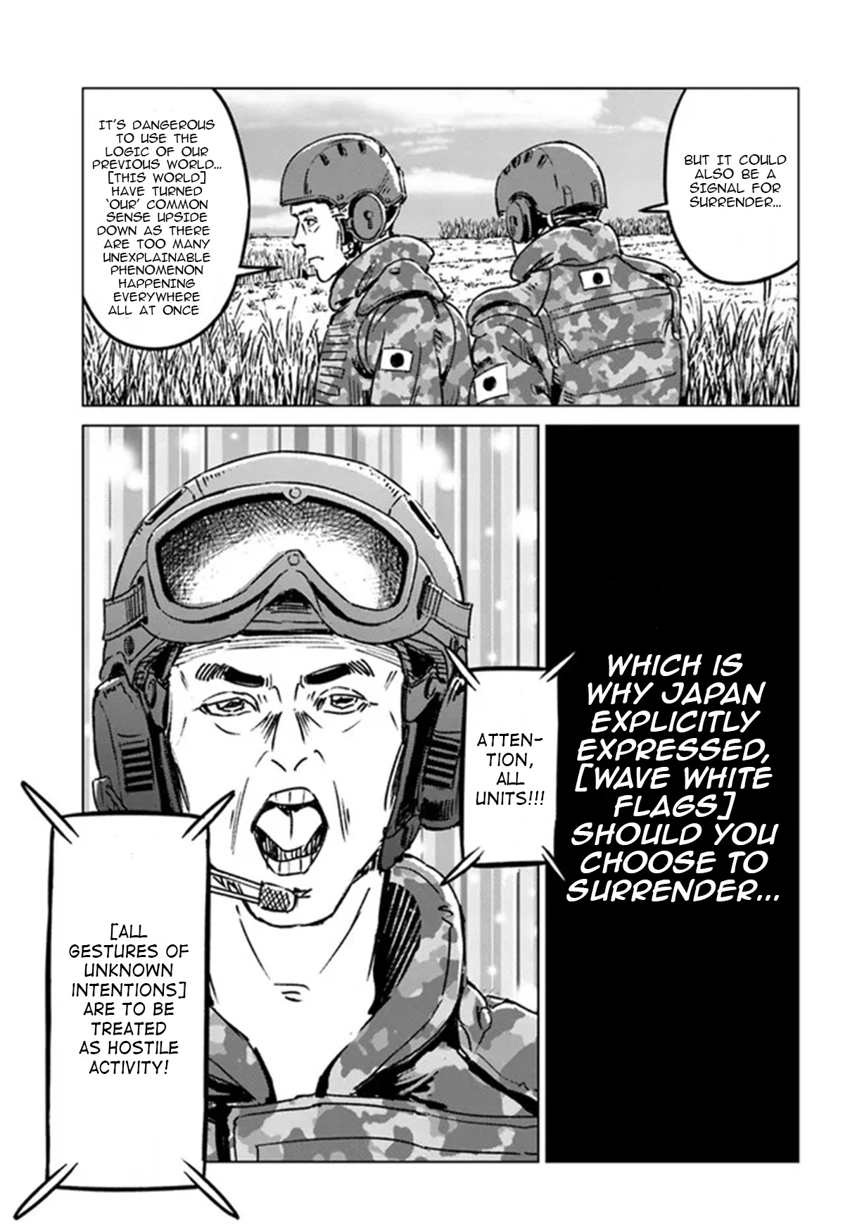 Nihonkoku Shoukan Chapter 35 page 14 - Chapter 35: One Strike