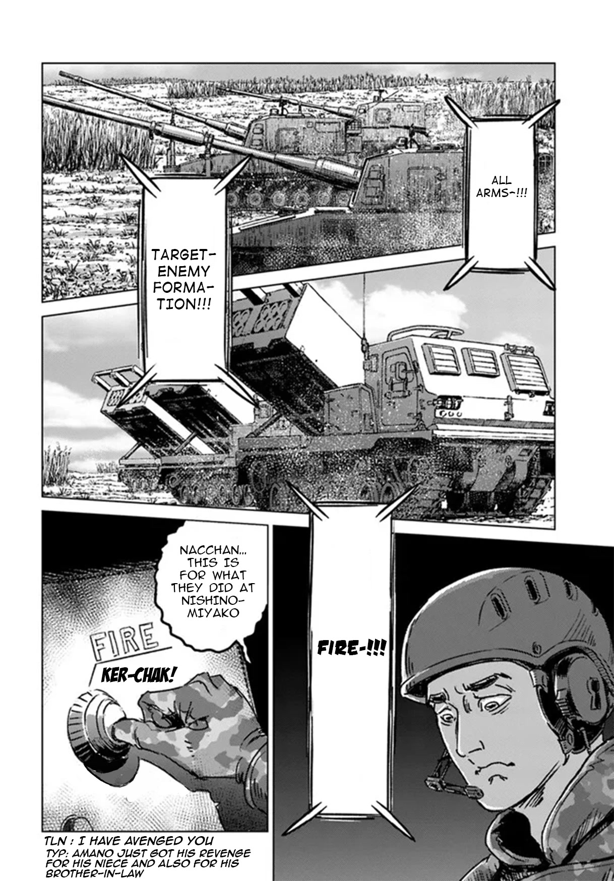 Nihonkoku Shoukan Chapter 35 page 15 - Chapter 35: One Strike