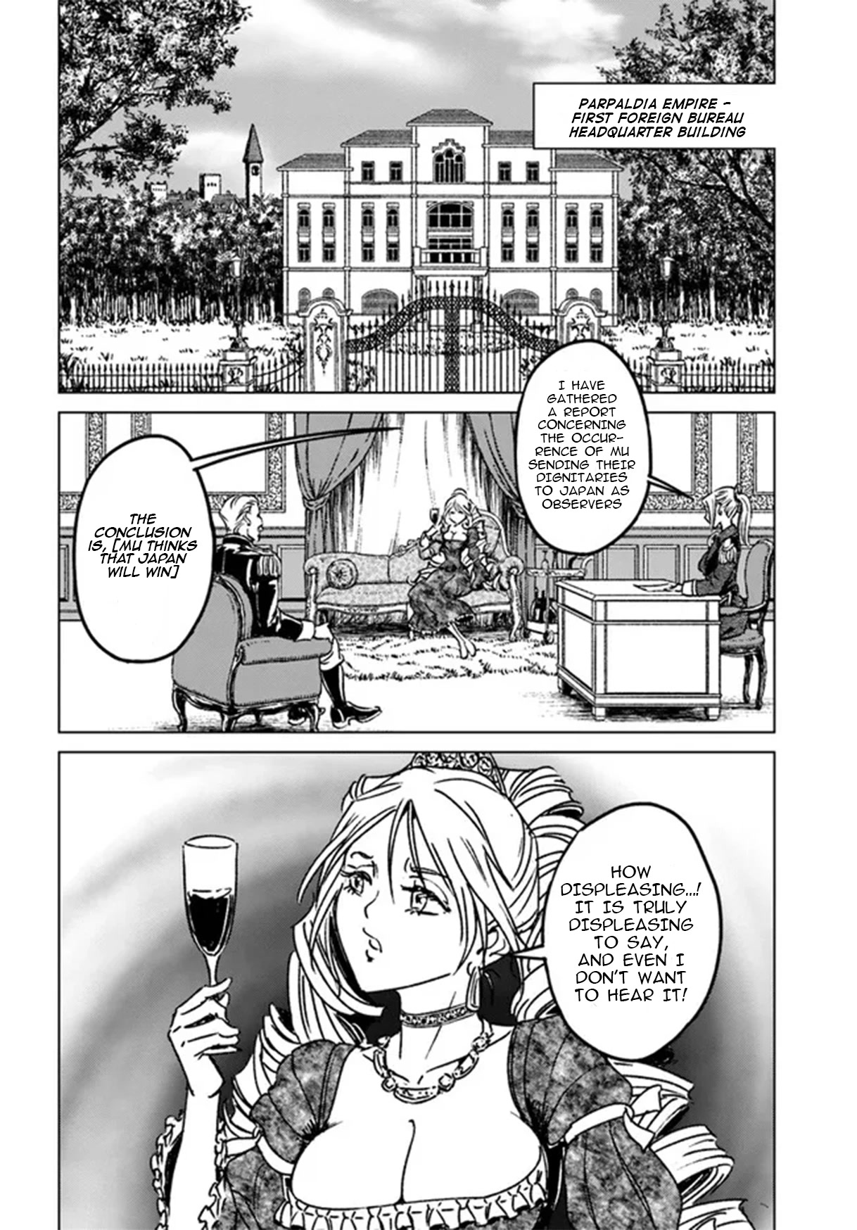 Nihonkoku Shoukan Chapter 35 page 24 - Chapter 35: One Strike