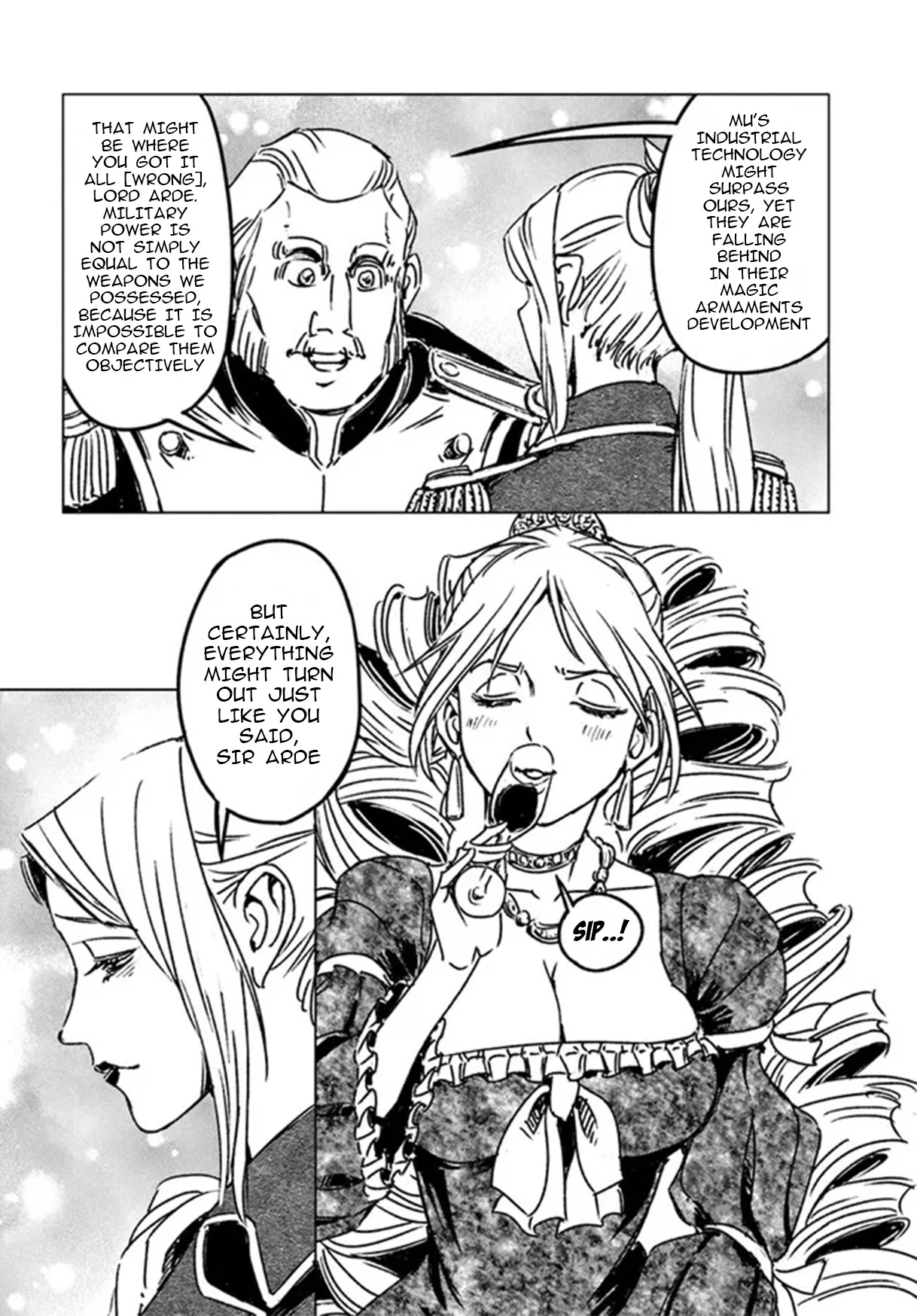 Nihonkoku Shoukan Chapter 35 page 26 - Chapter 35: One Strike
