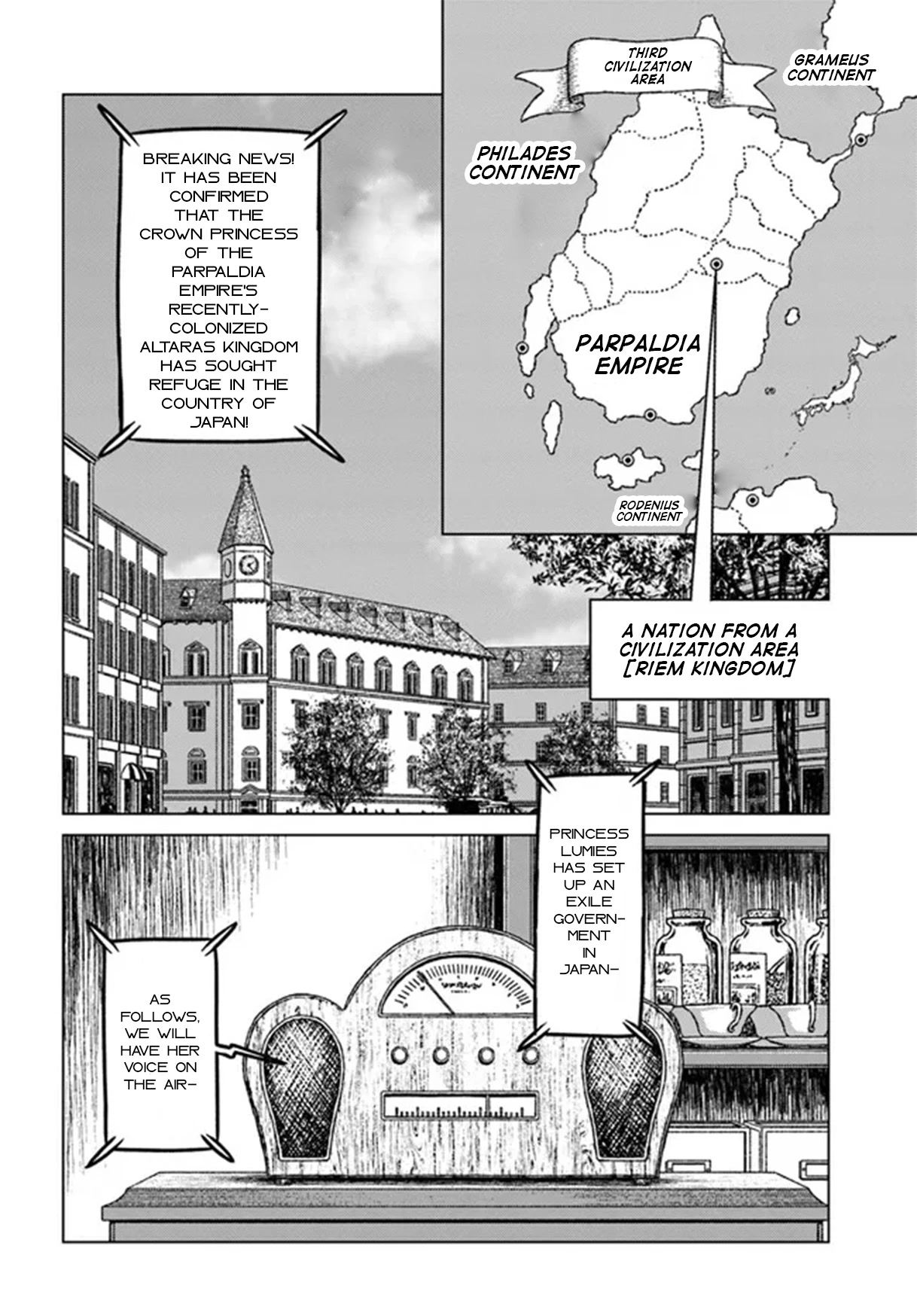 Nihonkoku Shoukan Chapter 36 page 10 - Chapter 36: Lumies' Declaration