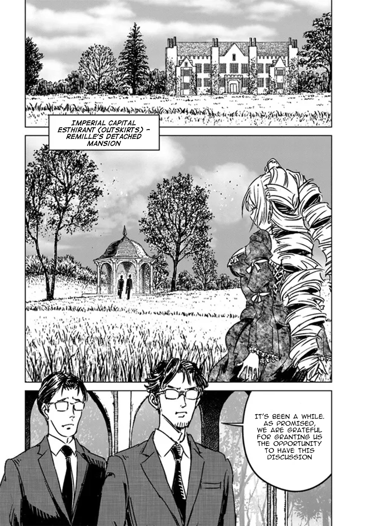 Nihonkoku Shoukan Chapter 36 page 20 - Chapter 36: Lumies' Declaration
