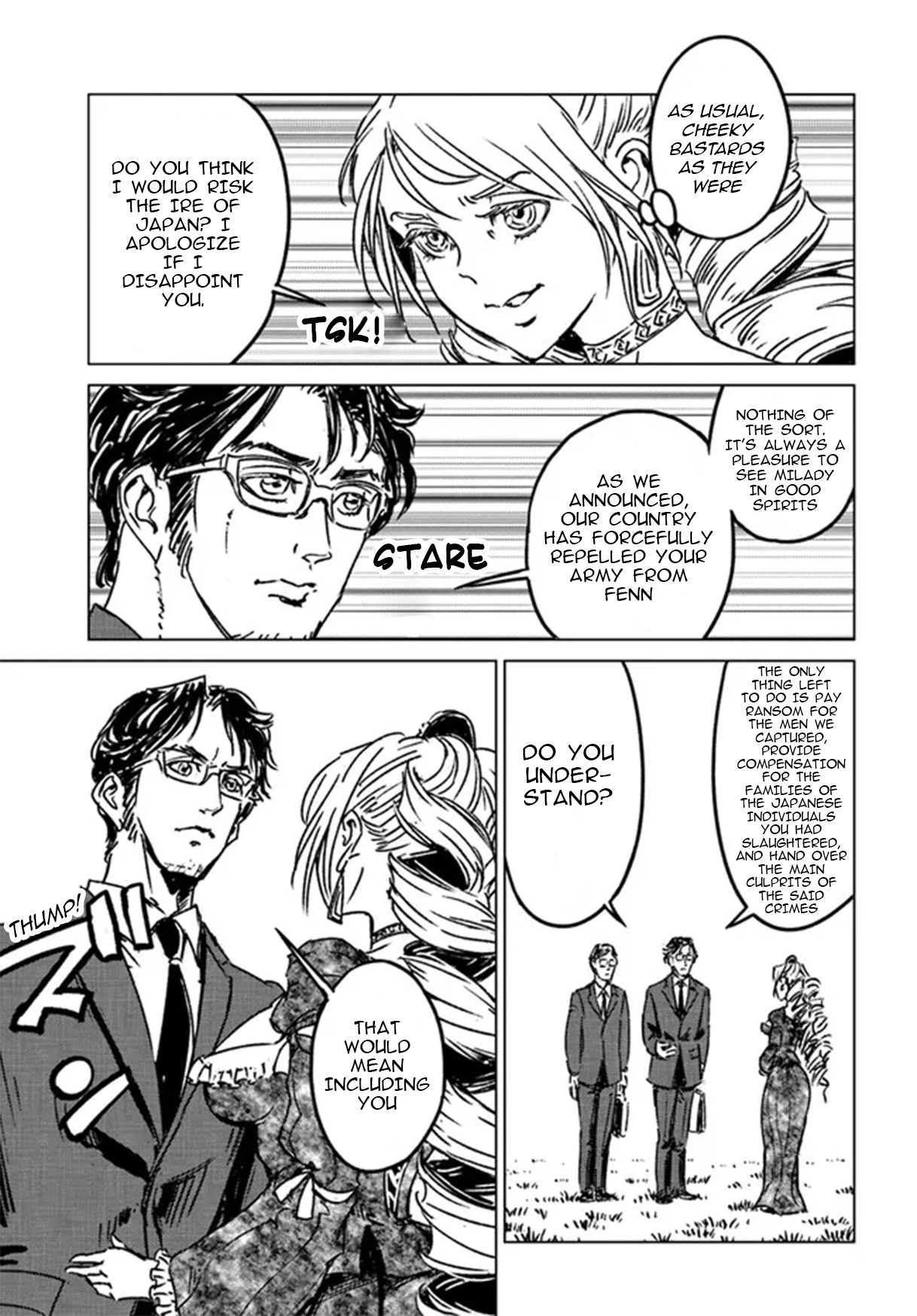 Nihonkoku Shoukan Chapter 36 page 21 - Chapter 36: Lumies' Declaration