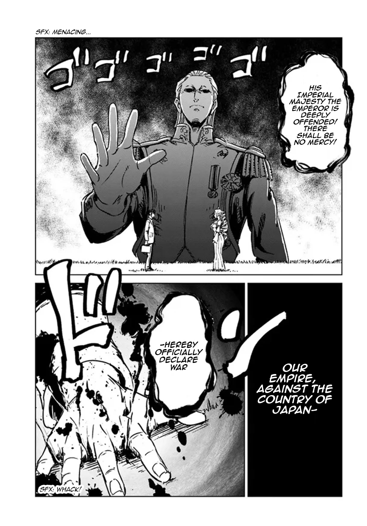 Nihonkoku Shoukan Chapter 36 page 23 - Chapter 36: Lumies' Declaration