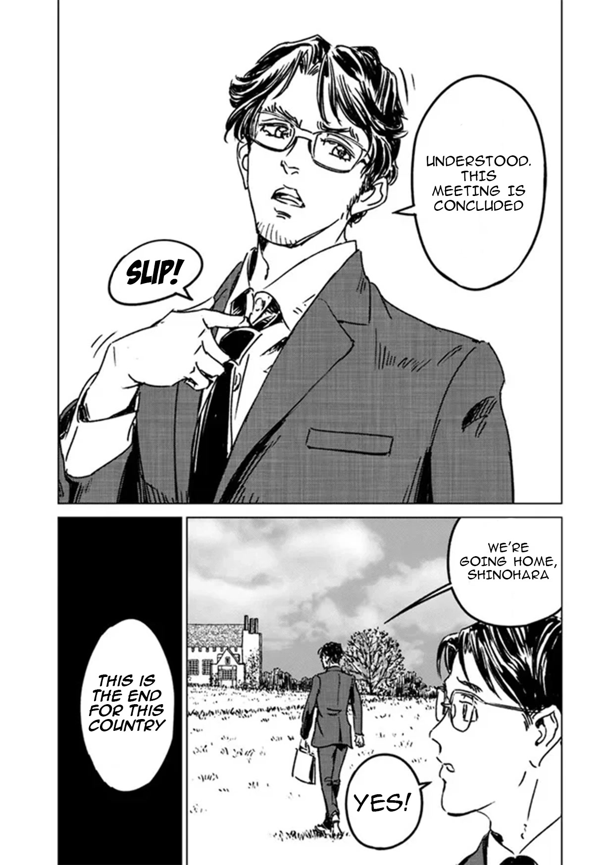Nihonkoku Shoukan Chapter 36 page 28 - Chapter 36: Lumies' Declaration