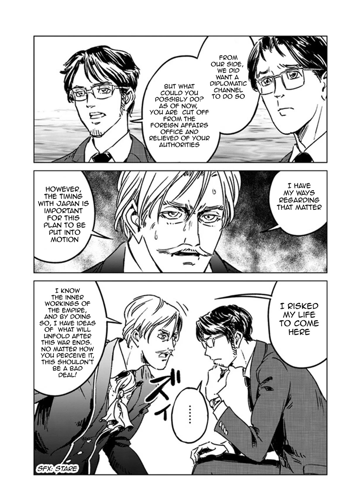 Nihonkoku Shoukan Chapter 37 page 15 - Chapter 37: Secret Deal