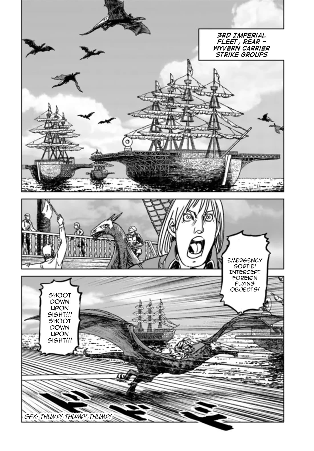 Nihonkoku Shoukan Chapter 41 page 16 - Chapter 41: Airstrike Begins