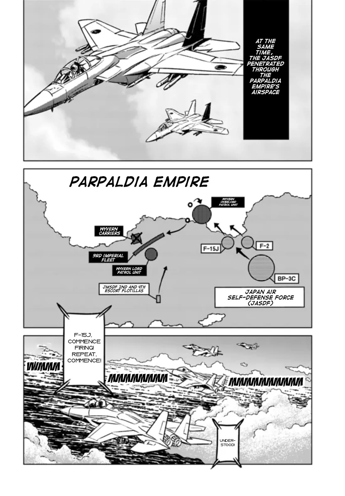 Nihonkoku Shoukan Chapter 41 page 25 - Chapter 41: Airstrike Begins