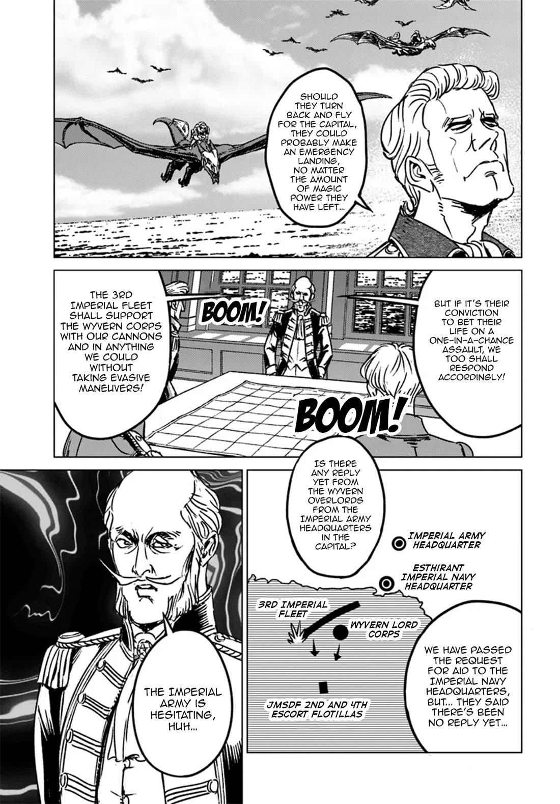Nihonkoku Shoukan Chapter 43 page 16 - Chapter 43: Air Raid on the Imperial Capital