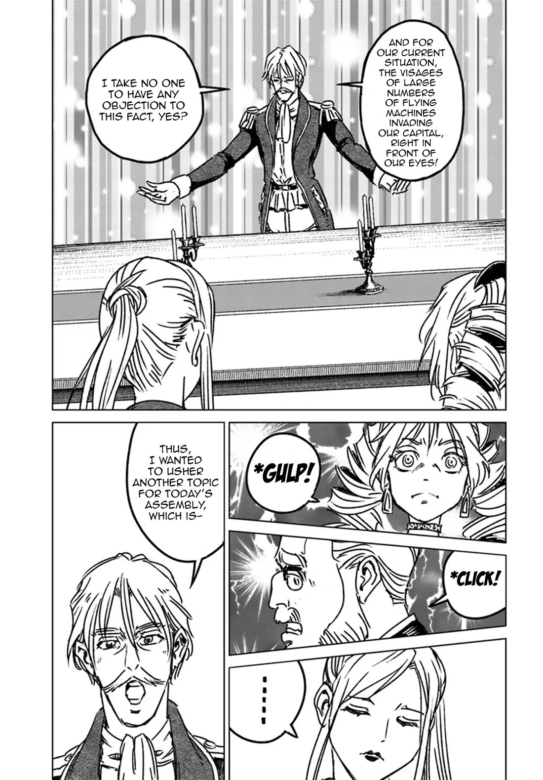 Nihonkoku Shoukan Chapter 44 page 15 - Chapter 44: Emergency Imperial Conference