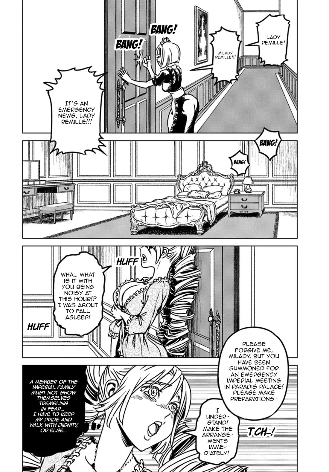 Nihonkoku Shoukan Chapter 44 page 3 - Chapter 44: Emergency Imperial Conference