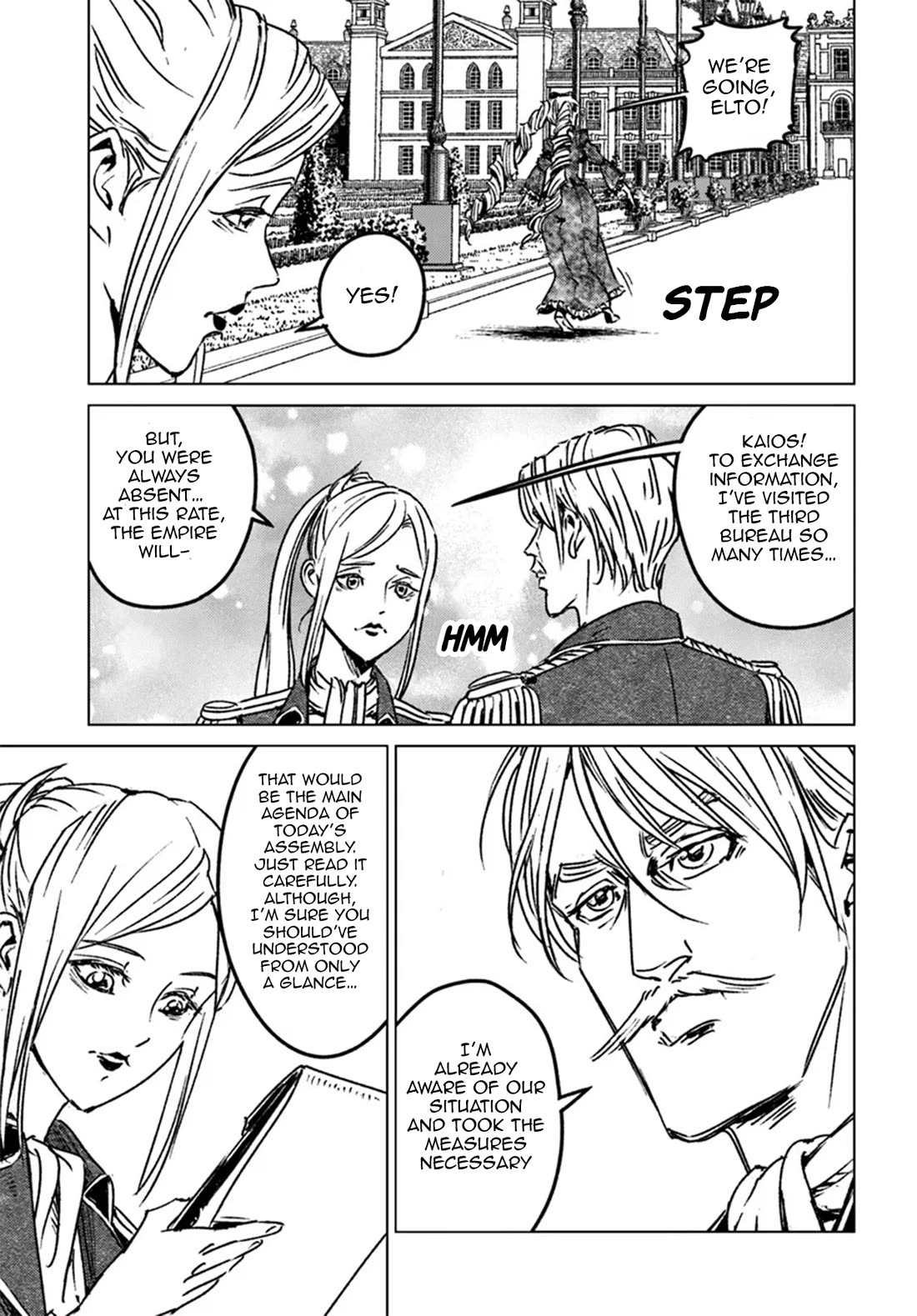 Nihonkoku Shoukan Chapter 44 page 7 - Chapter 44: Emergency Imperial Conference
